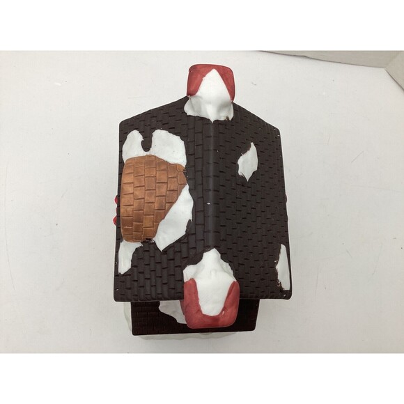 Christmas Village Lighted House Toy Shoppe Victorian Caldor Stores Hand Painted - Picture 5 of 9